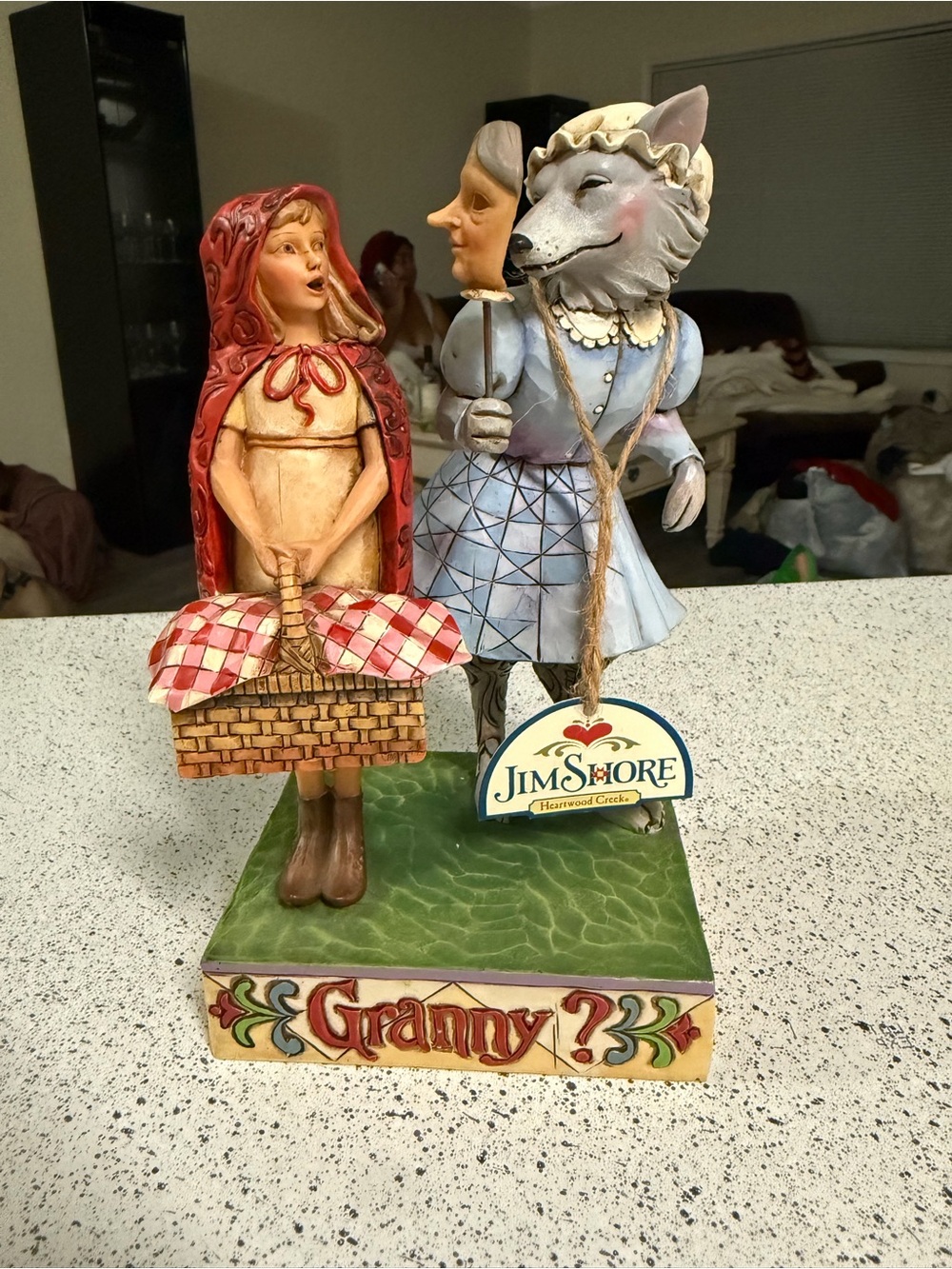 Jim Shore “Wolf In Grandma's Clothing" Little Red Riding Hood 4009753